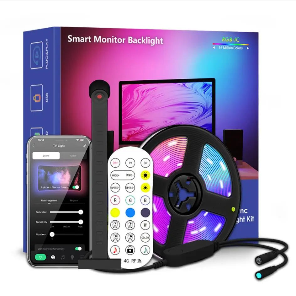Ultra-Immersive Smart TV Ambient Backlight